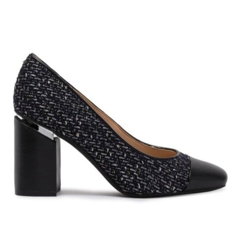 NEW Franco Sarto Roller Knit Square-Toe Pumps, Size 7.5 New w/o Box
